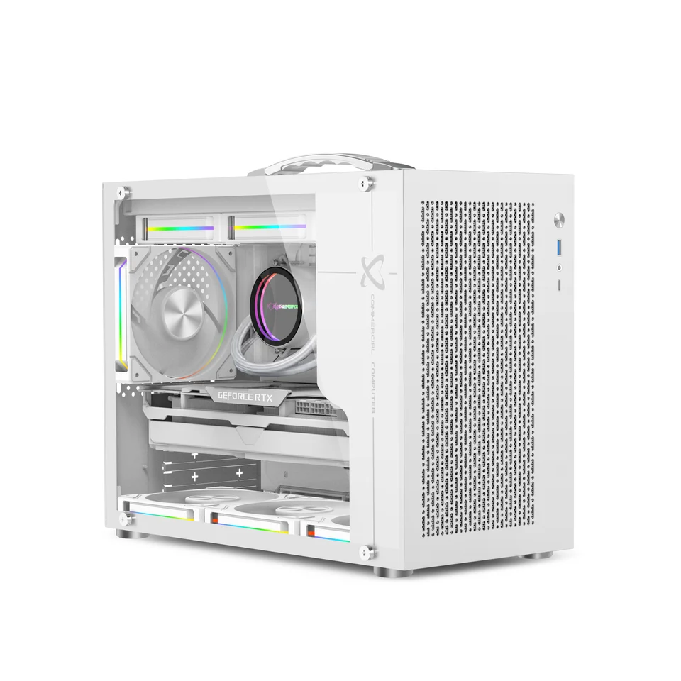 Power Train X-GAMERX X100 Pro MATX Case Type-C MINI Portable