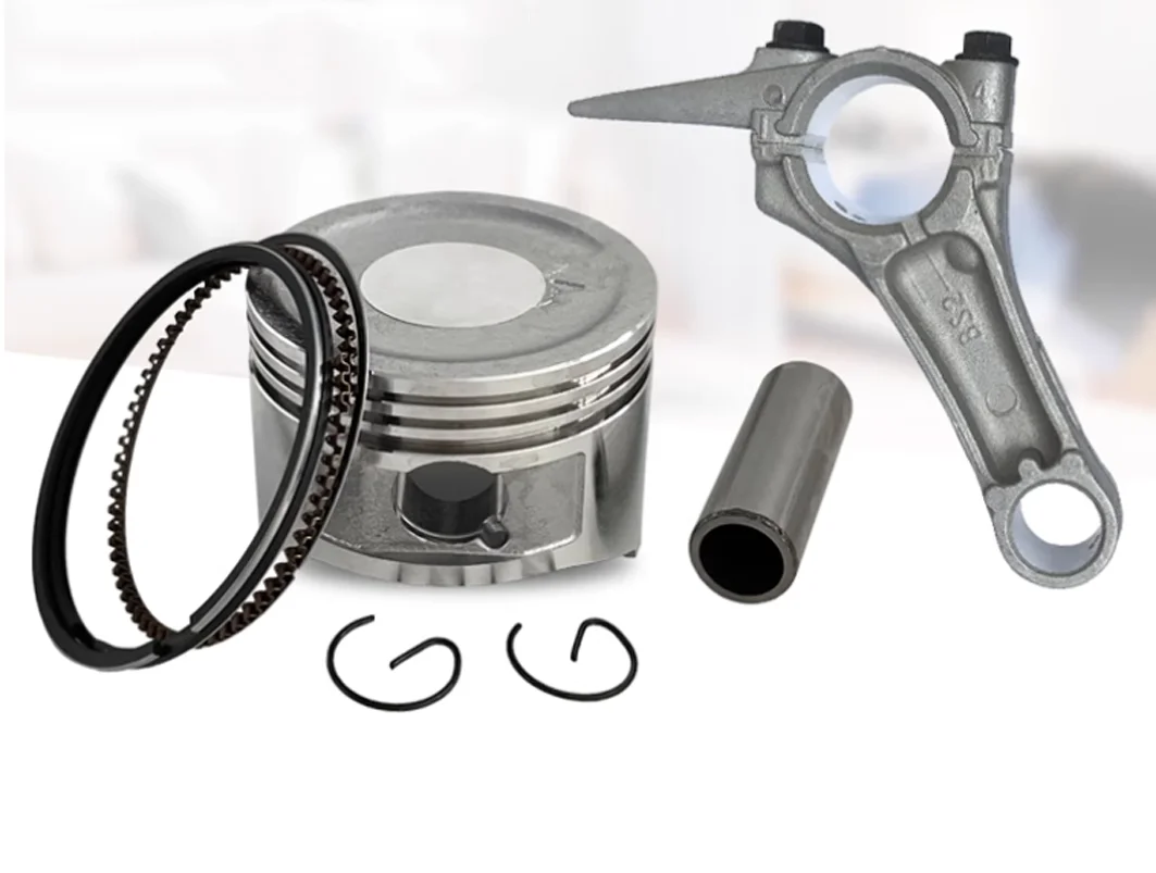 

Gasoline Generator Accessories 168F170F177F188F190F192 Piston Ring GX160/390 Piston Connecting Rod