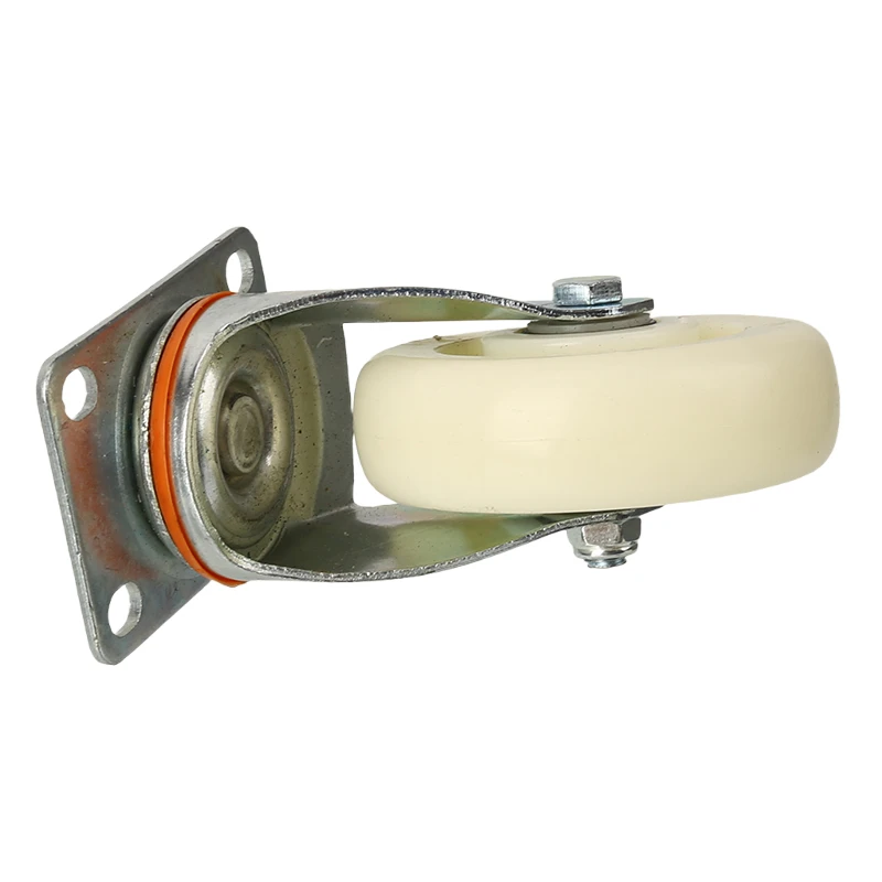 عجلة عالمية مقاس 4 بوصات من Premium Boutique - بناء نايلون منخفض الجاذبية ودعامة PP للصامتة #5