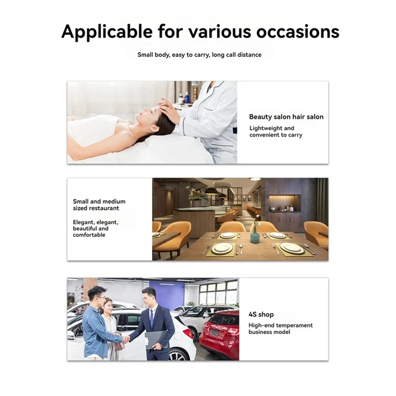 Walkie Talkie Headset Ear Hanging Mini Walkie Talkie Portable Walkie Talkie Bluetooth Headset For Bar Hotel Radio image 4