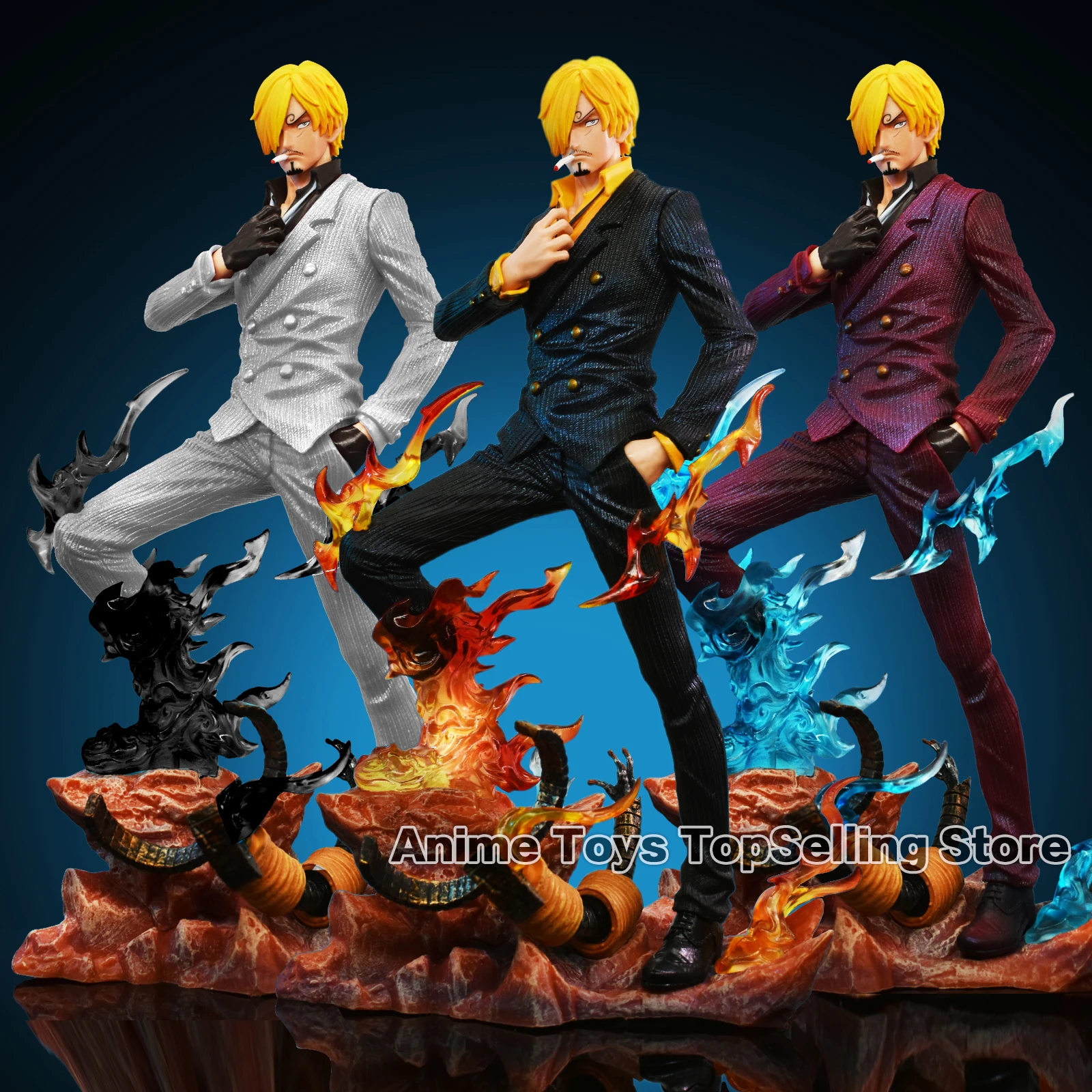 25cm One Piece Anime figure Sanji Figurine Action Figures Collectible Model Toys