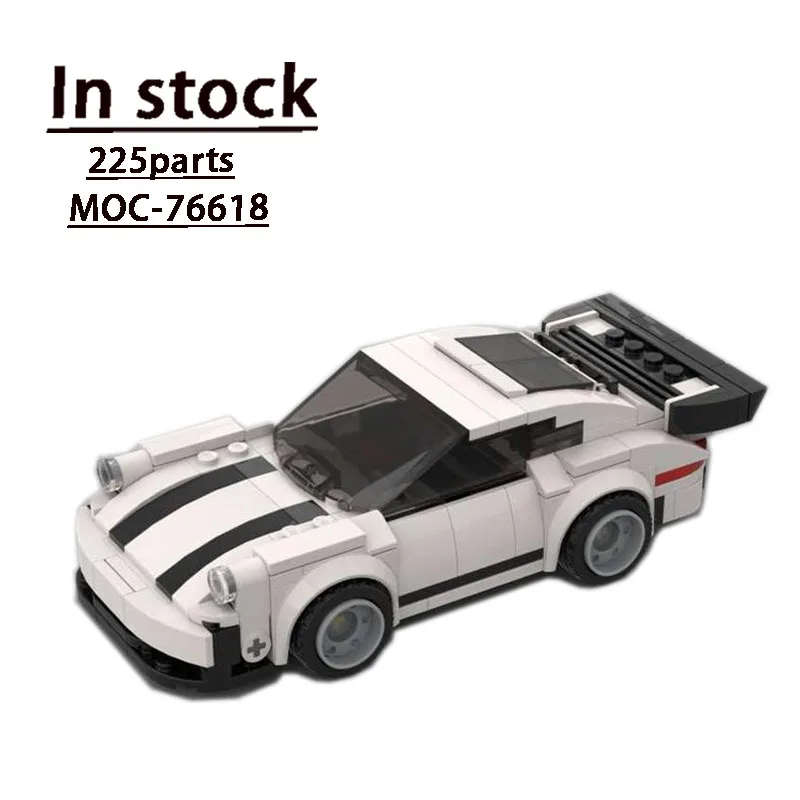 MOC-76618 One of The Classic Supercars F40 Assembly Splicing Block Model MOC Creative Building Block Toys Boy Kids Toys