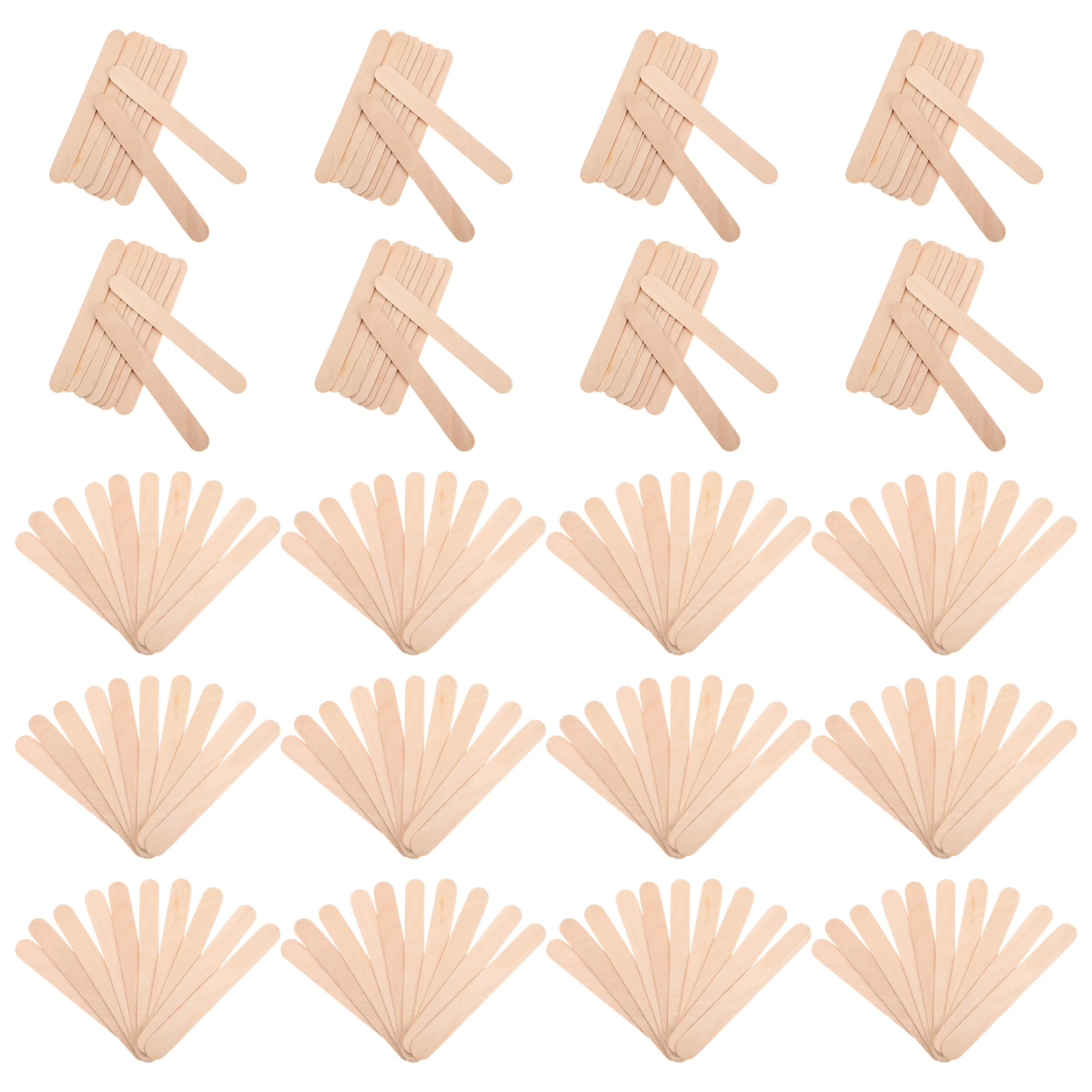 

20pcs Wooden Depressors Disposable Oral Diagnostic Sticks For Clinic Use Professional Mouth Examination Depressor Durable Wood