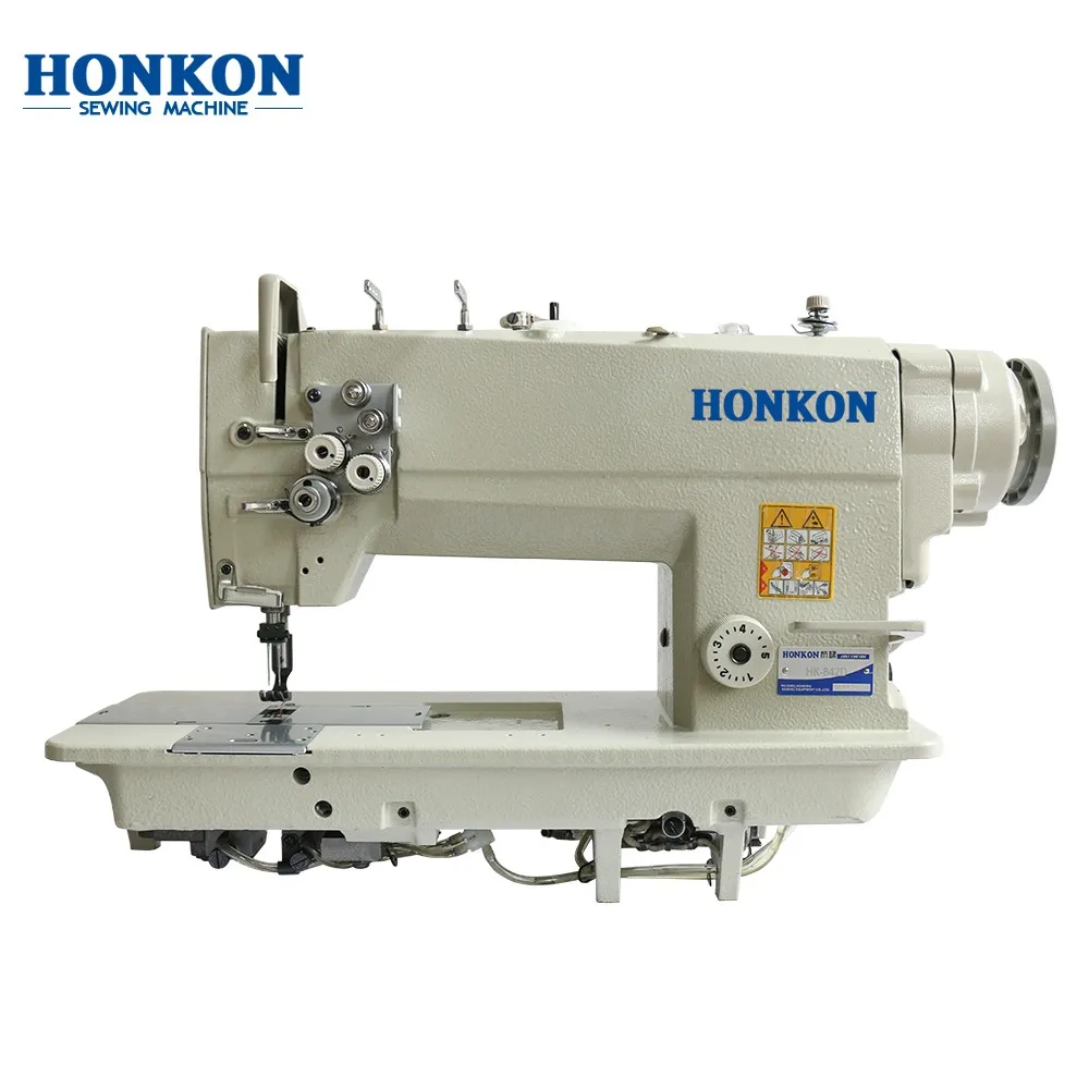 

Direct Drive High Speed Double Needle Lockstitch Sewing Machine HK-842 Applicable to Sewing Shirts, Habiliment, Jeans