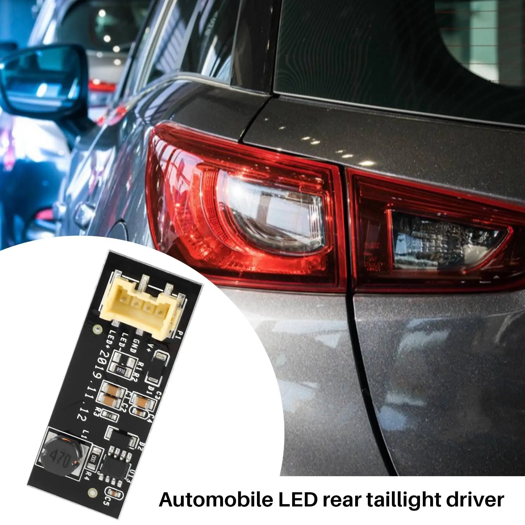 Plug and Play LED Luz Traseira, Placa de Substituição para BMW X3 F25 2011-2017, Motorista Traseiro F25 B003809.2