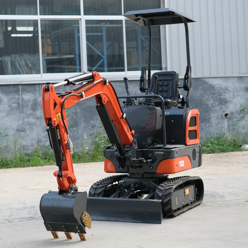 Excavators CE Factory Hydraulic Crawler Compact Mini Used Excavator For Garden Use