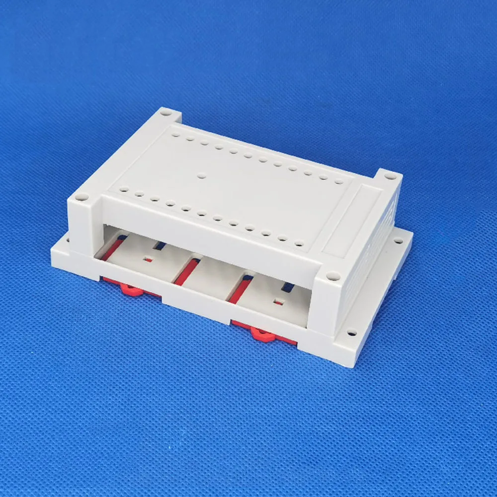 1pc PLC 145X90X40mm Instrument Plastic Housing Shell Box Controller Electronic Monitor Project Case Module Circut Distributor