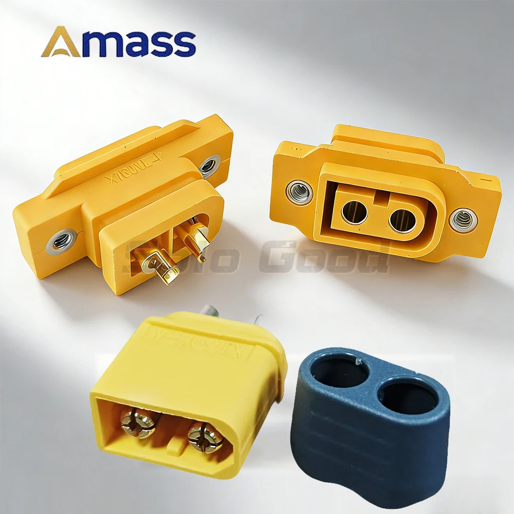 

Разъемы Amass XT60 XT60NE-F XT60NE XT60H DC500V 20A с позолоченными контактами для аккумуляторов радиоуправляемых моделей, FPV-дронов, самолетов, автомобилей, лодок и аксессуаров