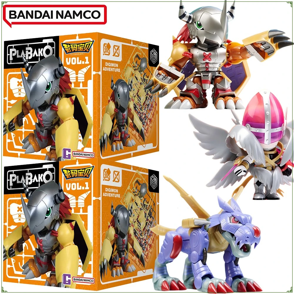 

Genuine BANDAI Plabako Digimon Adventure Vol.1 Series Blind Box High Quality Creative Delicate Figure Decoration Model Fun Gifts