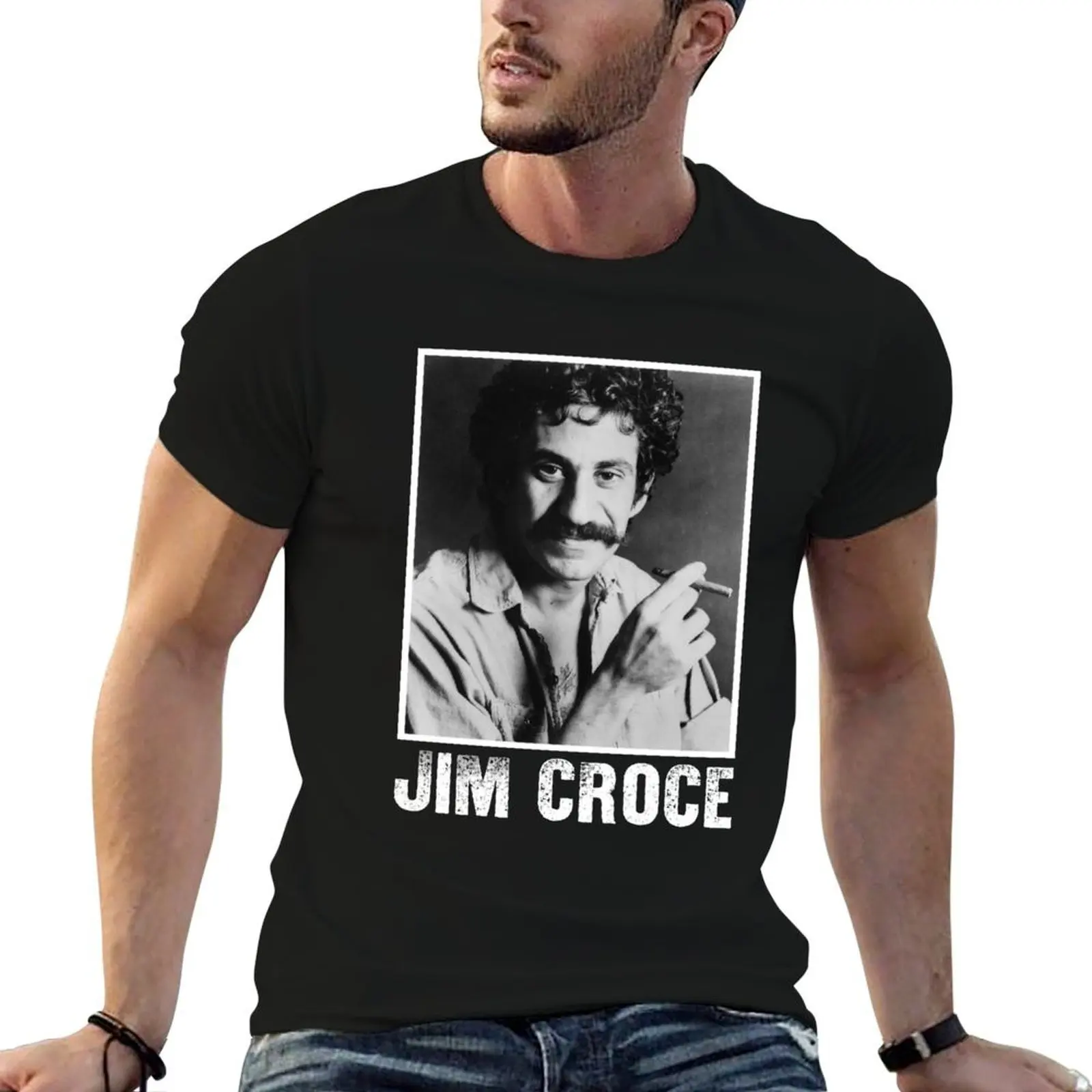 Jim Croce Retro Art Perfect Gift Men Women T-Shirt man t shirt cotton high quality cotton t shirt pack T-Shirt