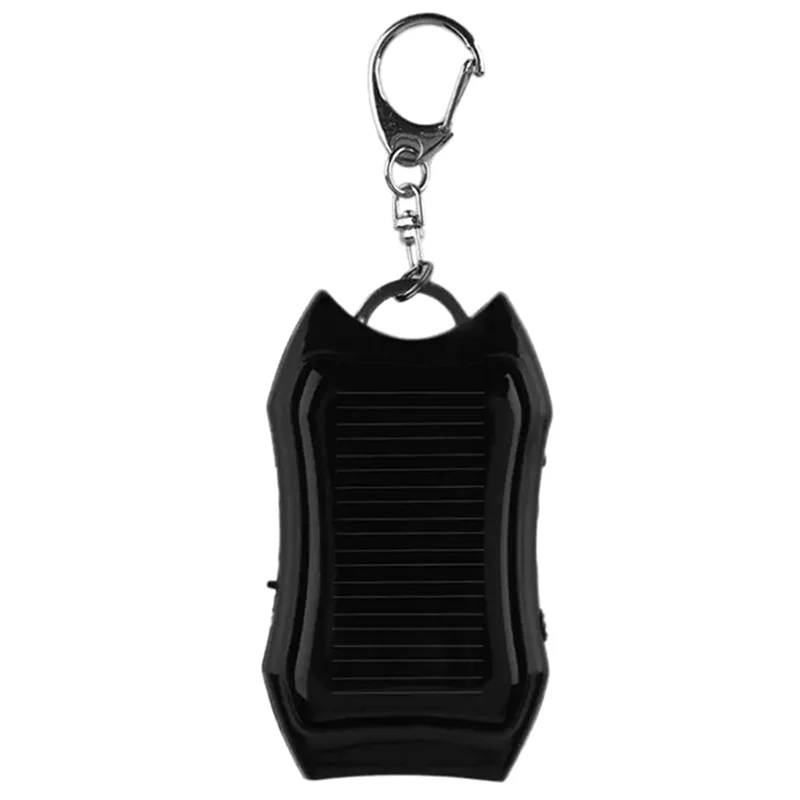 

ABP-2 in 1 Solar Powered Flashlight Portable Power Bank Outdoor Climbing Camping Keychain Self Powered LED Light Charger