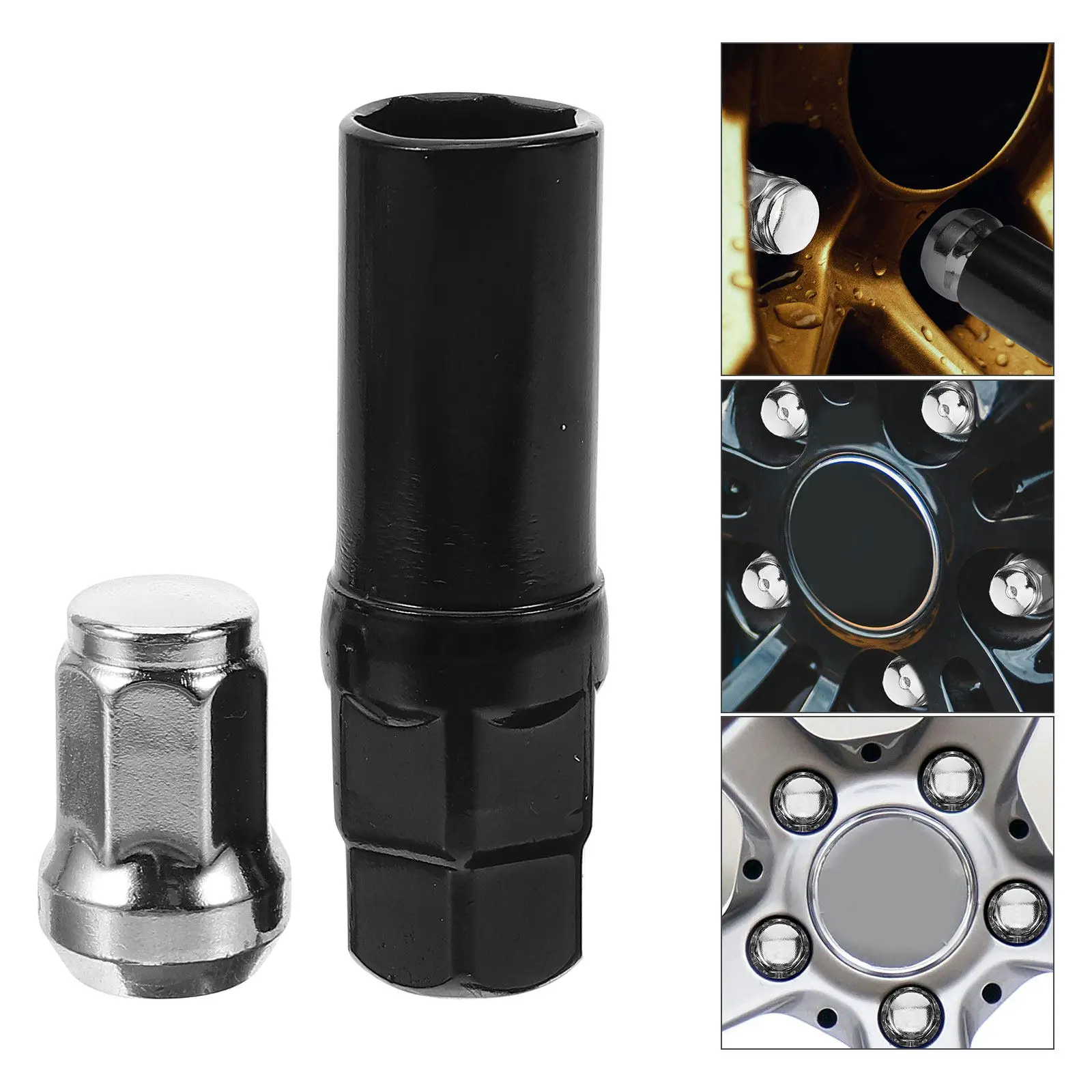 

21Pcs Car Wheel Lug Nut Covers M12x1.5 Heavy Duty Tire Bolt Caps Protective Hub Nut Replacement Car Accessories Set