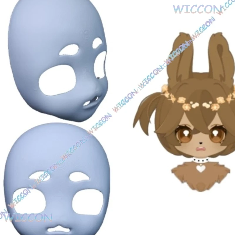 

[MAGCOS]Fantasy Beast Role Play Sad Animal Head Skull Mask kig furry Cosplay Partial Fursuit Costume Cos Unisex Convention Party