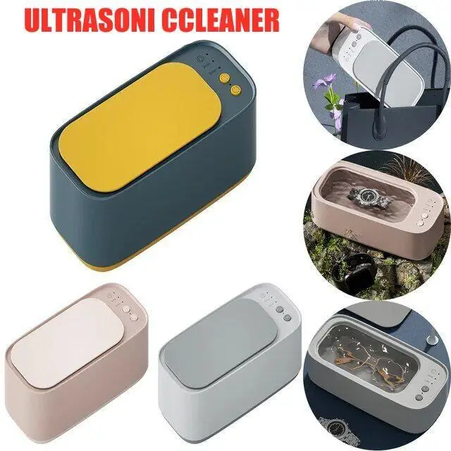 

Электронная портативная мини-установка для ультразвуковой очистки ювелирных изделий, часов, очков и колец для домашнего использования