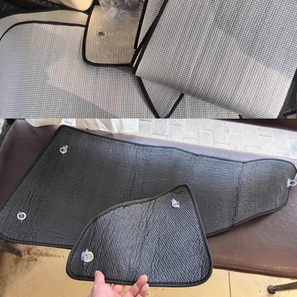 Car Window Sunshade For Volkswagen Caddy 2K VW Maxi MK3 2004~2019 Anti-UV Visor Cover Shade Interior Parts Accessories 2010 2016 view 6