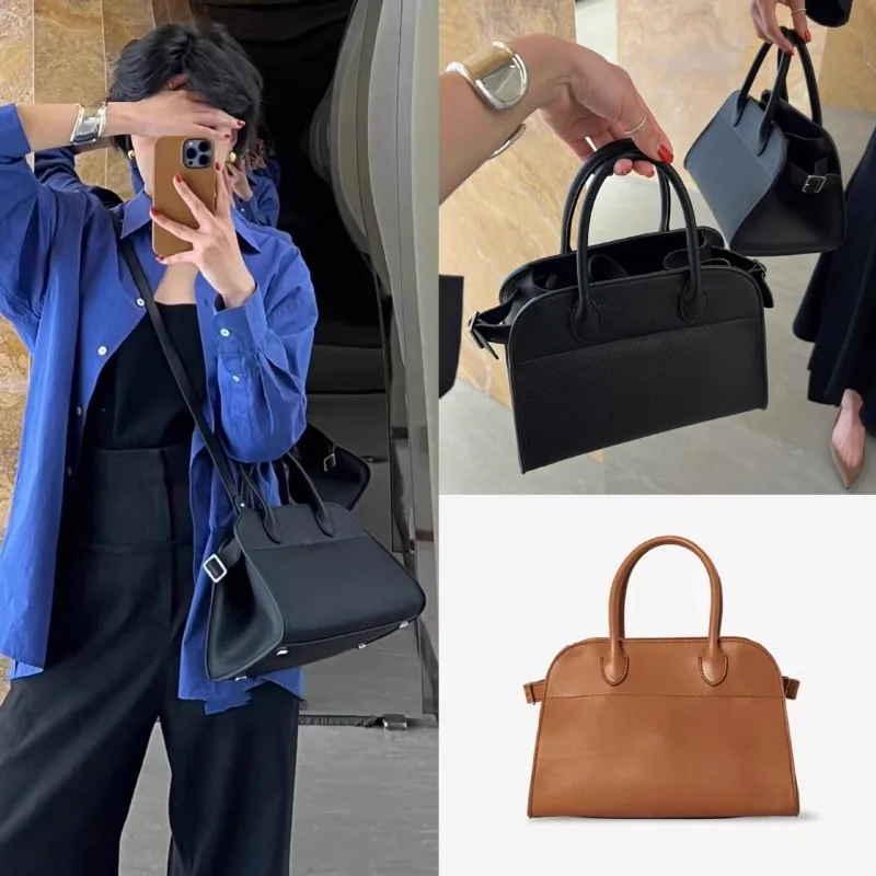 Tas tangan merek mewah Fashion tas Tote kulit sapi tas perjalanan bahu Suede, tas rasa Premium