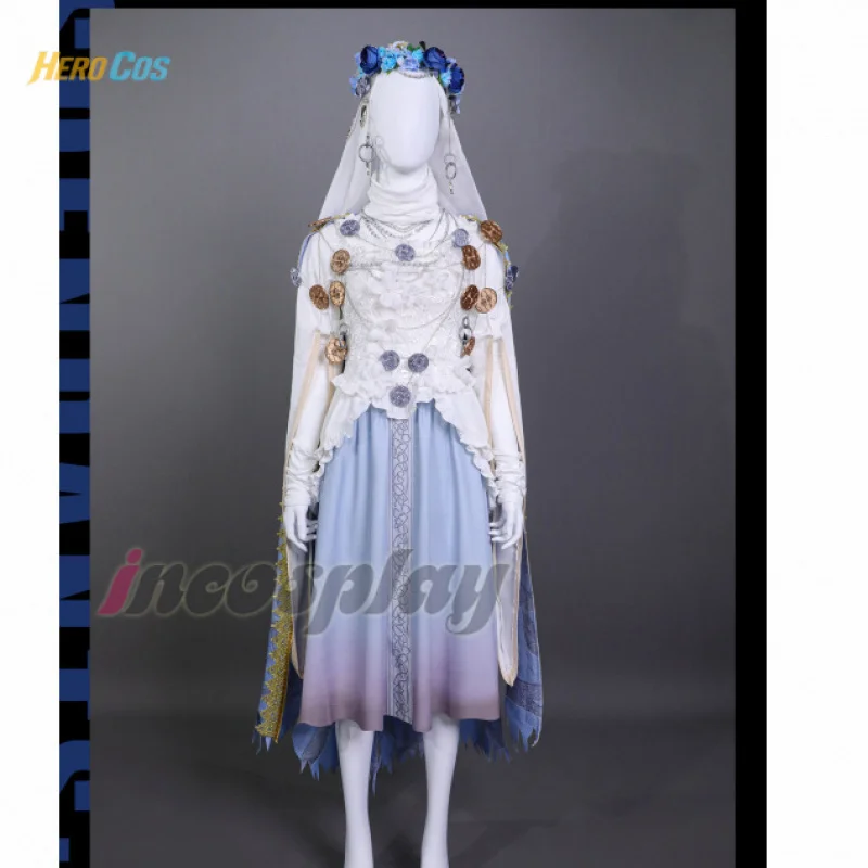 

Eldenn Revenant Cosplay Costume Avenger Role Play Women Girls Elegant Halloween Party Dress Suit Full Set HERO Cos
