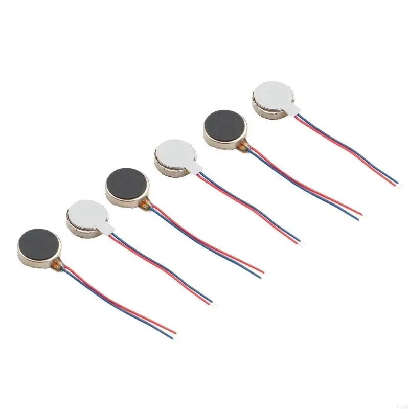 

R58F 6pcs Universal DC3V Mini Vibration Motor для смартфонов DIY Проекты 11000RPM