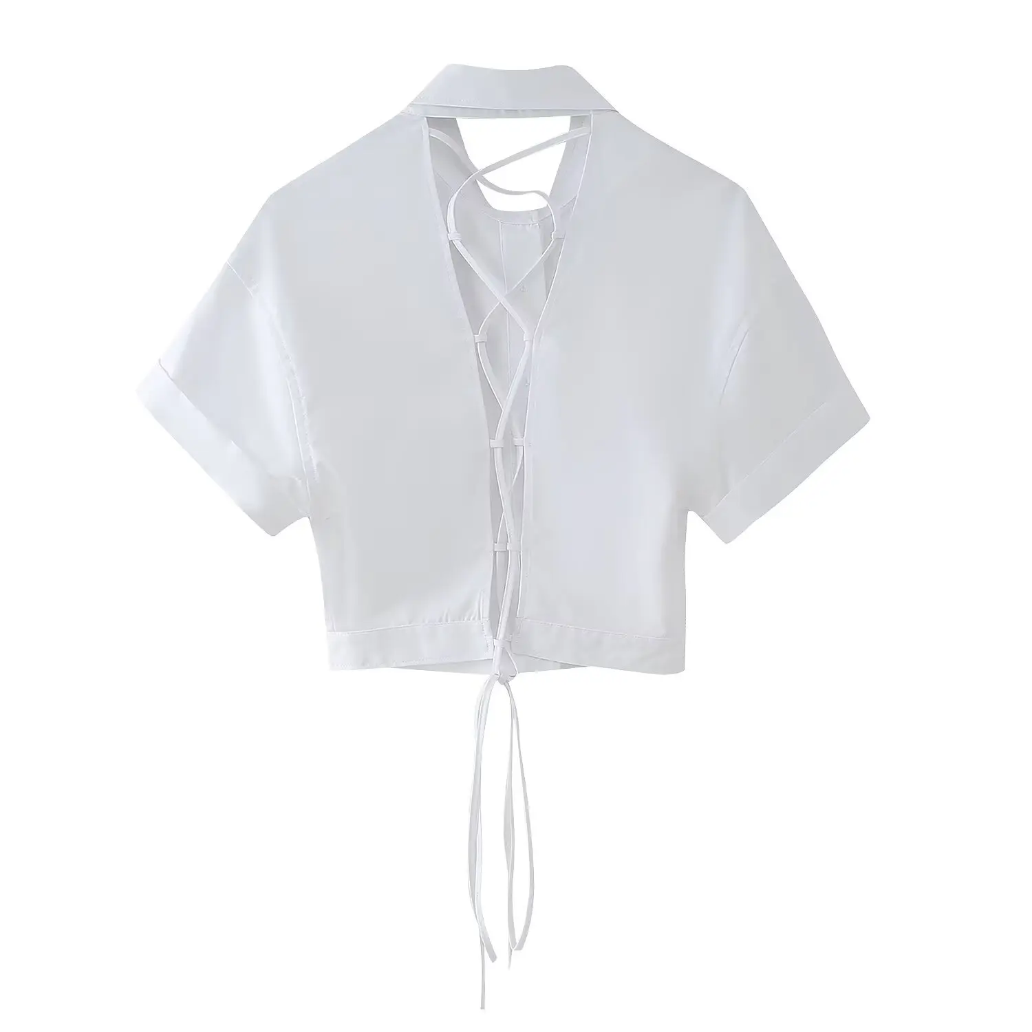 Faionable Ba-Tied irt JNLEAOG Primavera Nuovo design Sle da donna Poliestere ort Sve Collare Lunghezza fissa Poliestere...