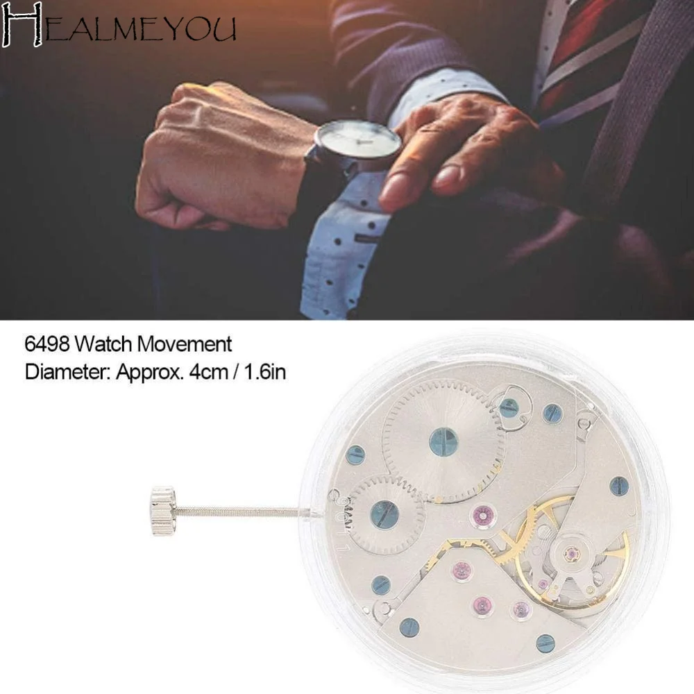 

Механизм для часов White Movement 6498, автоматический, с одинарным календарем, 3-пиновая конструкция