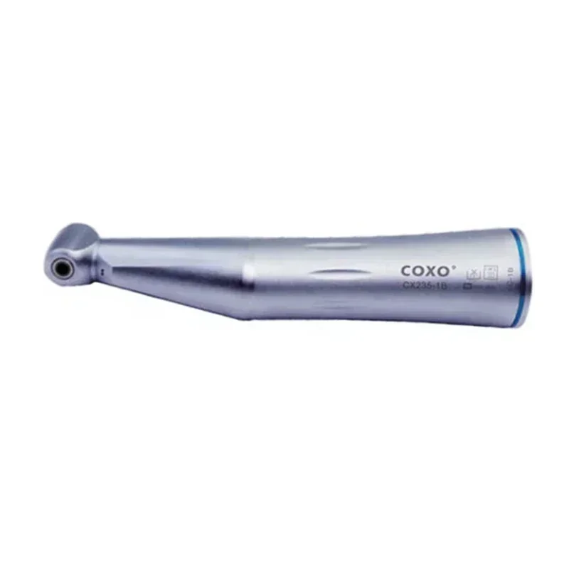 COXO CX235-C 1B Canal NikBasse Vitesse Contre-Angle Pièce À Main-1:1 Engrenage De Réduction pour Micromoteur Électrique Piloté Outils Dentaires