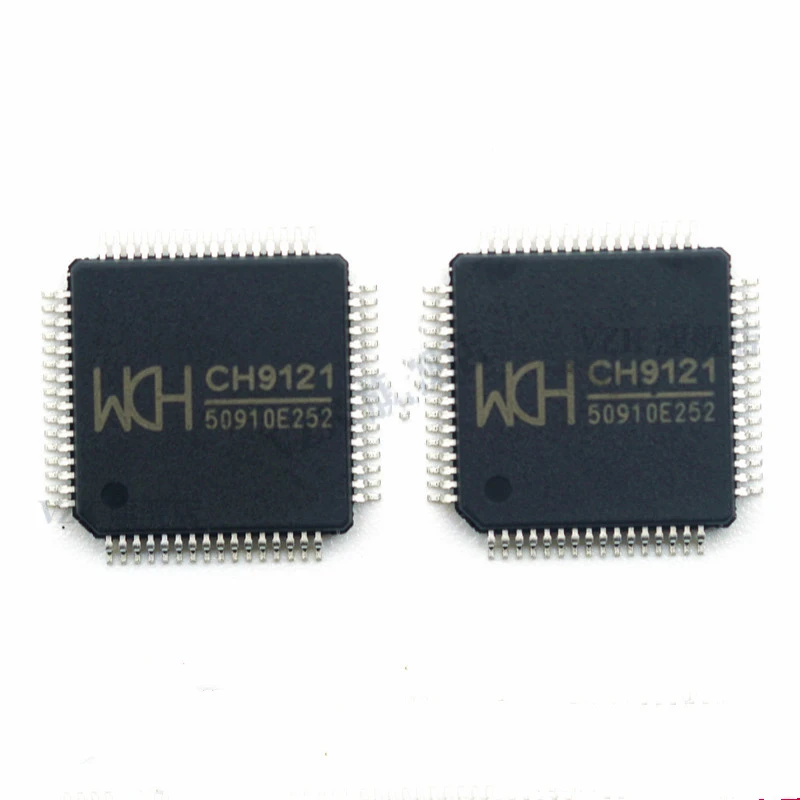 CH9121 Package LQFP-64 Network Serial Port Transparent Transmission Chip CH9121 Ethernet Chip