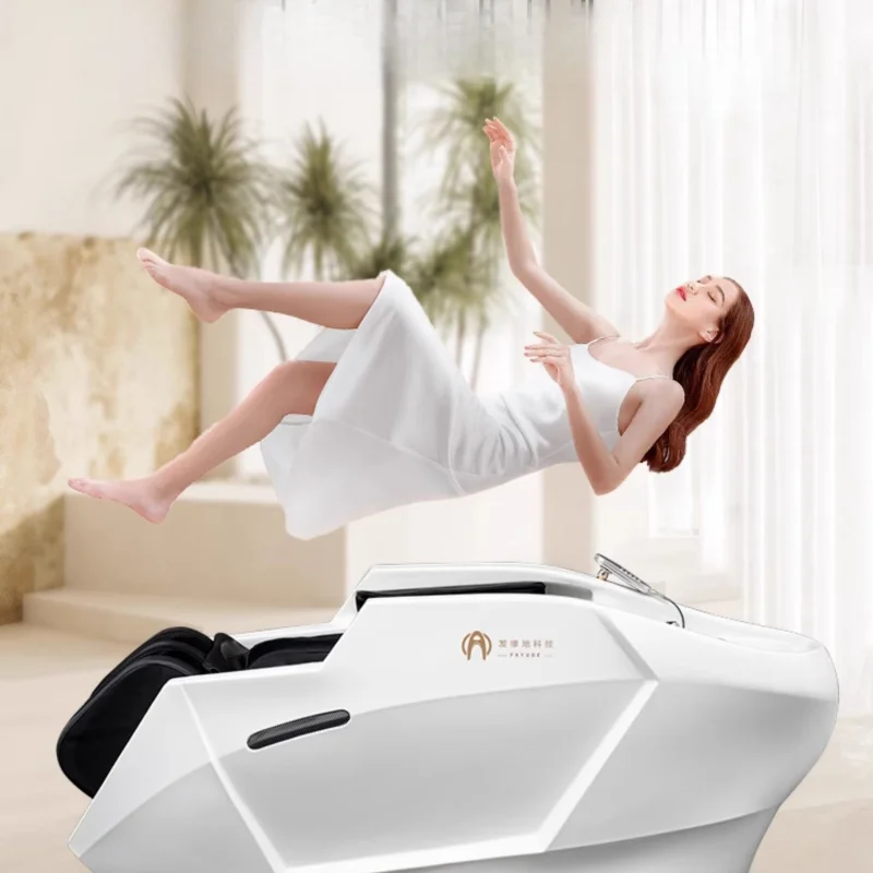 Hairdressing Shampoo Bed Spa Porcelain Salon Washbasin Chairs Hair Stylist Chair Wash Luxury Nail Bowl Sink Living Room Machine