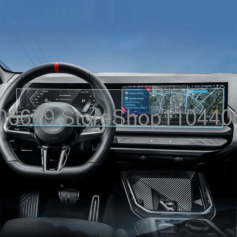 

Tempered glass protector film For BMW X3 2026 2025 2024 car Gps radio Navigation and Dashboard LCDscreen protective accessories