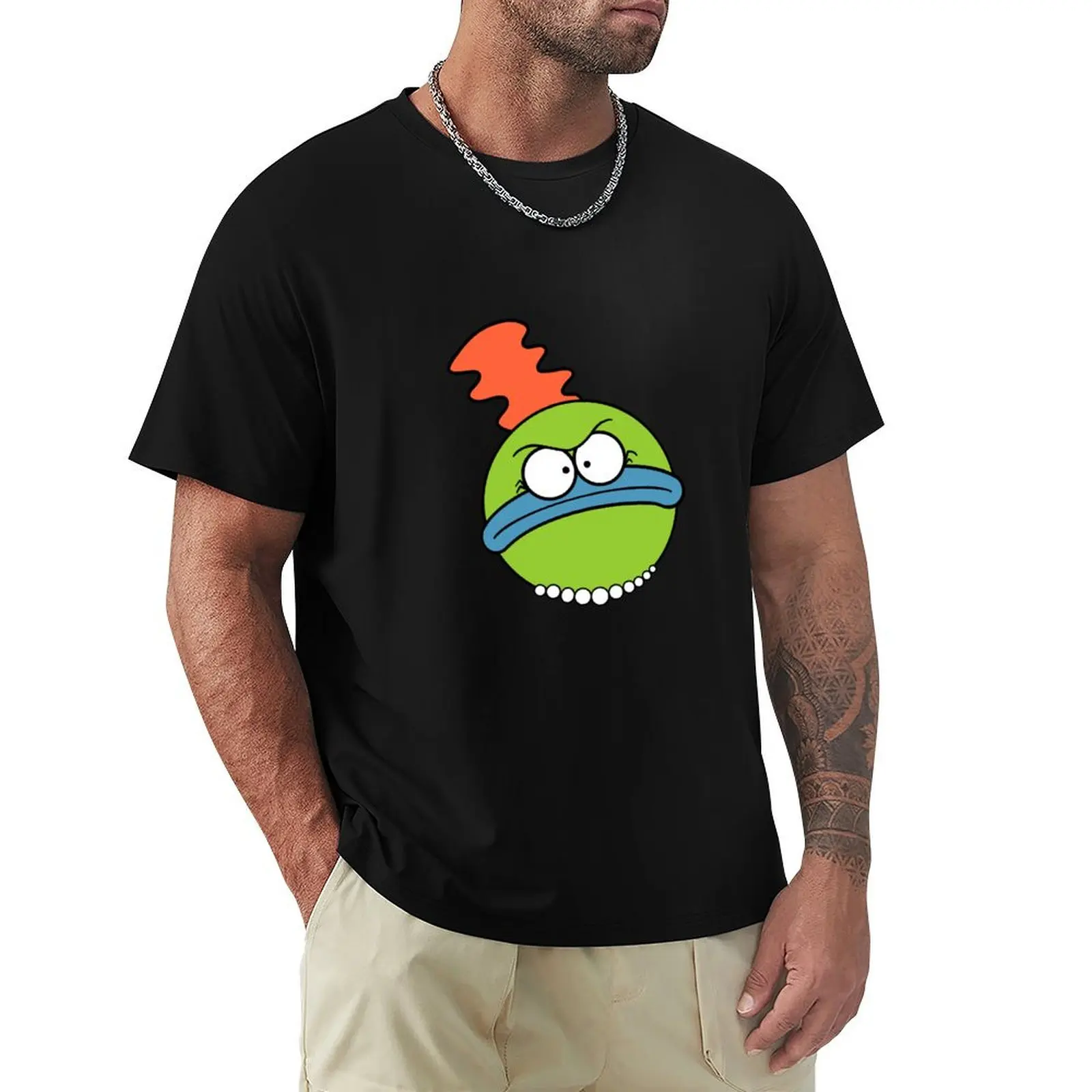 

Mrs. Bighead Rocko's Modern Life Rocko Ball T-Shirt blue lock funny gifts luxury t-shirt luxury clothes men
