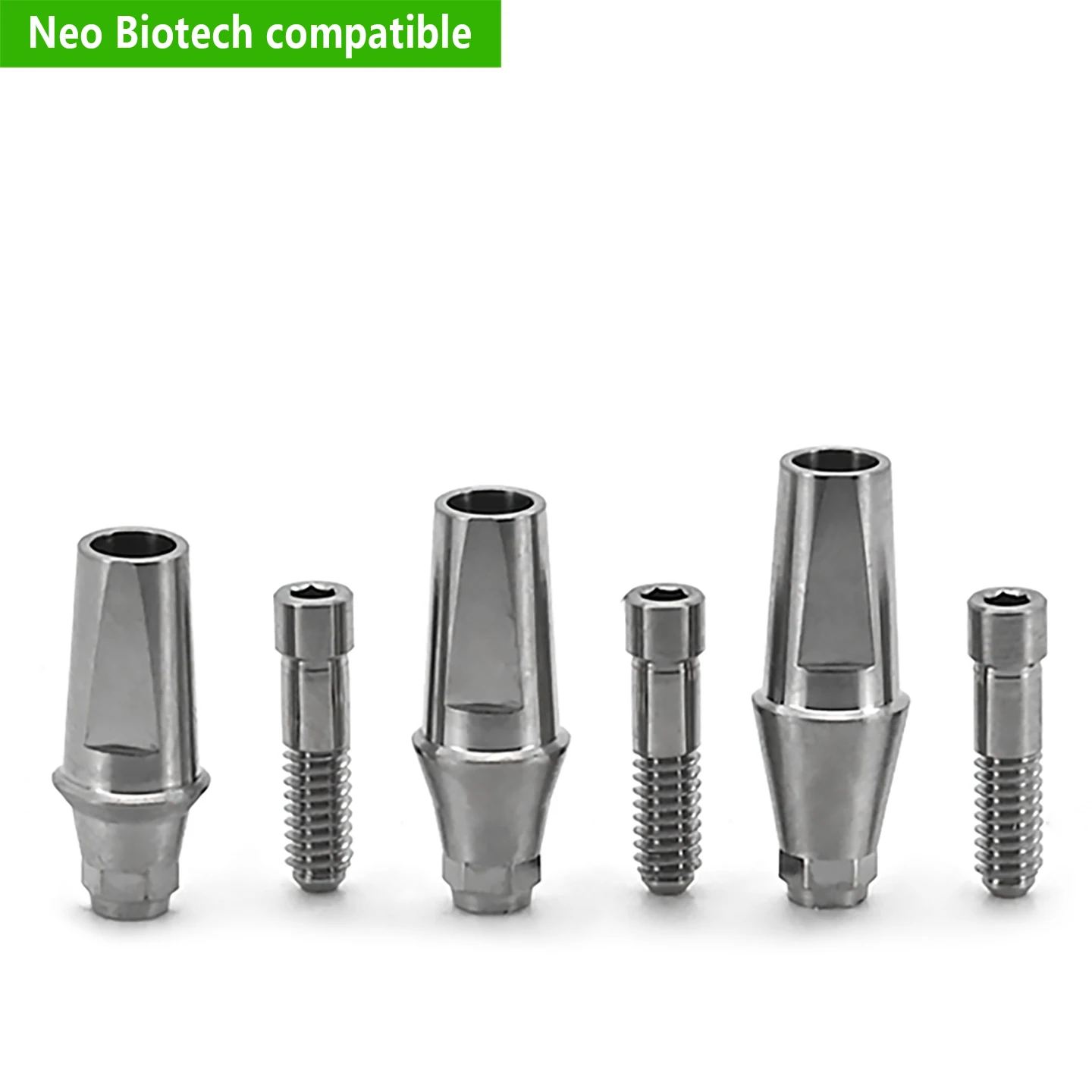 

Fits for Neo Biotech Transfer Abutment Screw Premium Straight Compatible Secure Fit Durable Titanium Lab Prosthetic Parts Kit
