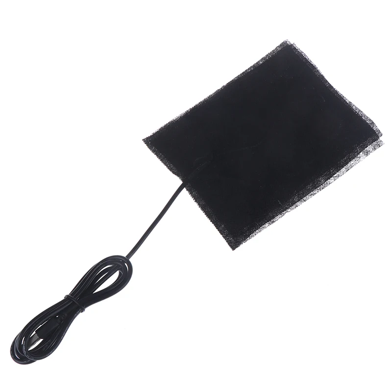 

。 1 шт. карбоновый нагревательный элемент 10*15 см с USB-кабелем, электрический нагревательный мат из углеродного волокна 5В