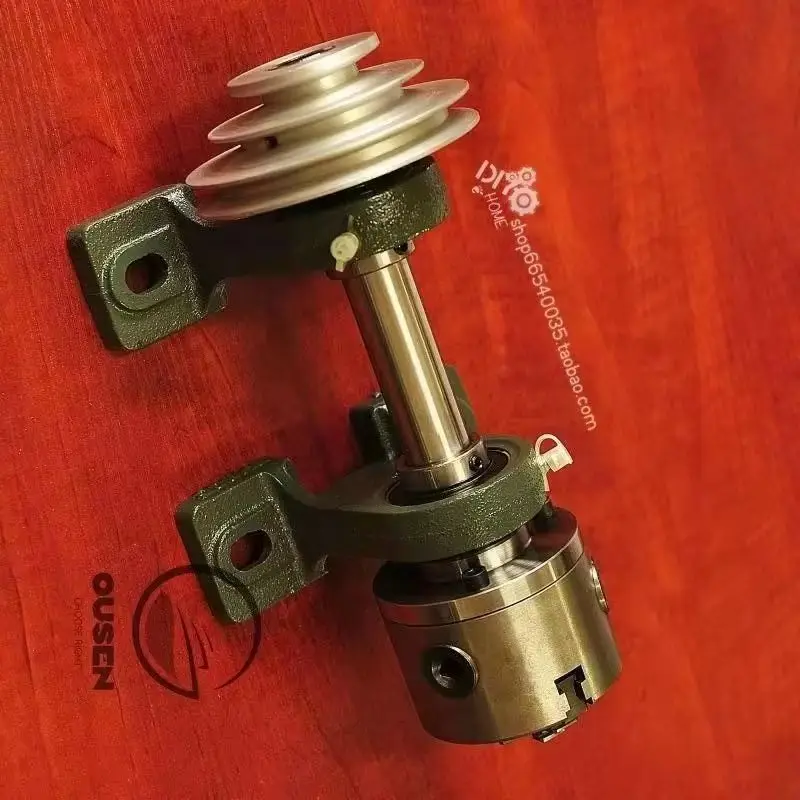 Woodworking Lathe Spindle 19mm Flange through Hole Hardened 3 Jaw 4 Jaw Woodworking Beads for Precision Woodworking Tools