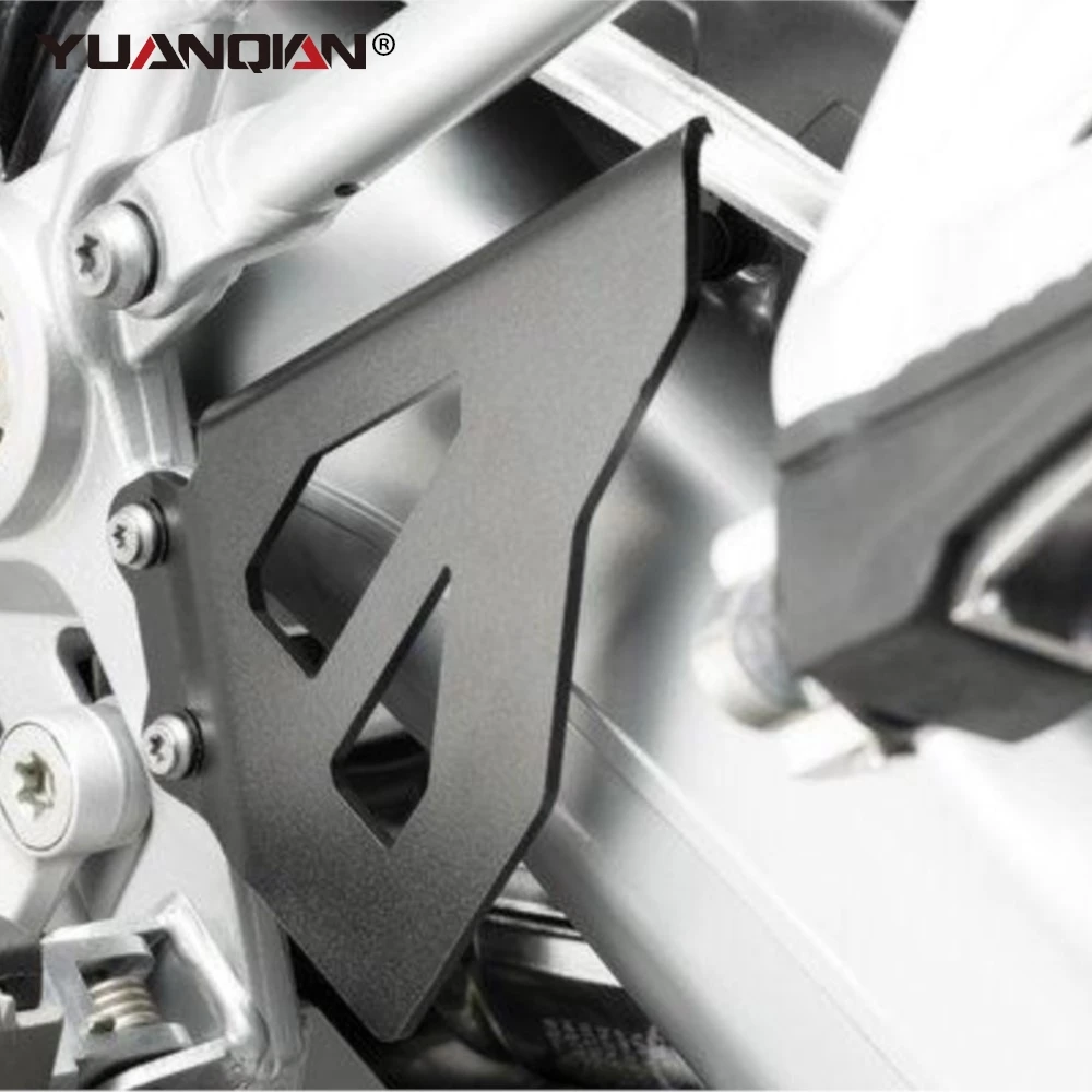 Para BMW R 1200 GS LC R 1250 GS Adventure/Rallye 2013-2020 reposapiés de motocicleta cubierta protectora del talón trasero protector del cilindro de freno