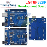 TZT UNO R3 LGT8F328P CH340G Development Board 16Mhz  For Arduino UNO R3 Replacement ATmega328P