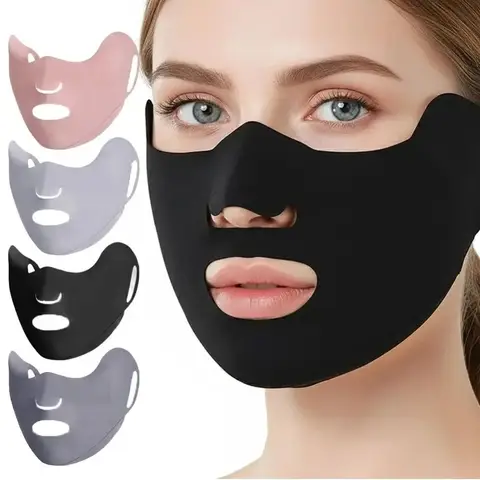 New Breathable Ice Silk Mask Washable Dustproof Sunscreen Mask Anti-UV Riding Face Mask Protect The Corners of The Eyes