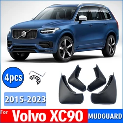 For Volvo XC90 2015-2022 Mudguard Fender Mud Flap Guards Splash Mudflaps Car Accessories Mudguards Front Rear 4pcs