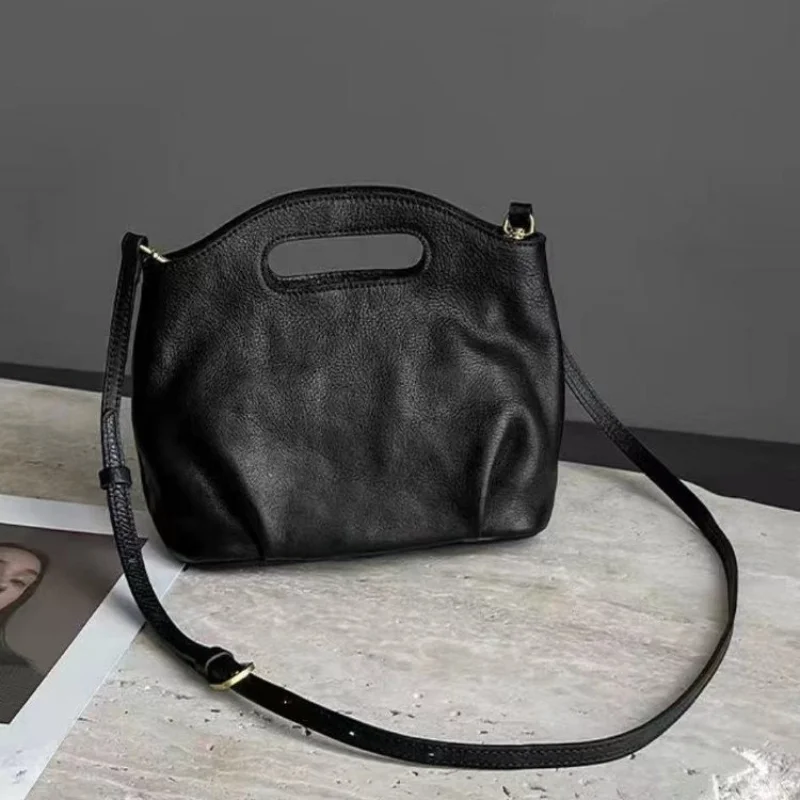 

Новая универсальная ретро-сумка 2026 года для женщин, подходит для работы и поездок на работу, вместительная сумка из мягкой кожи