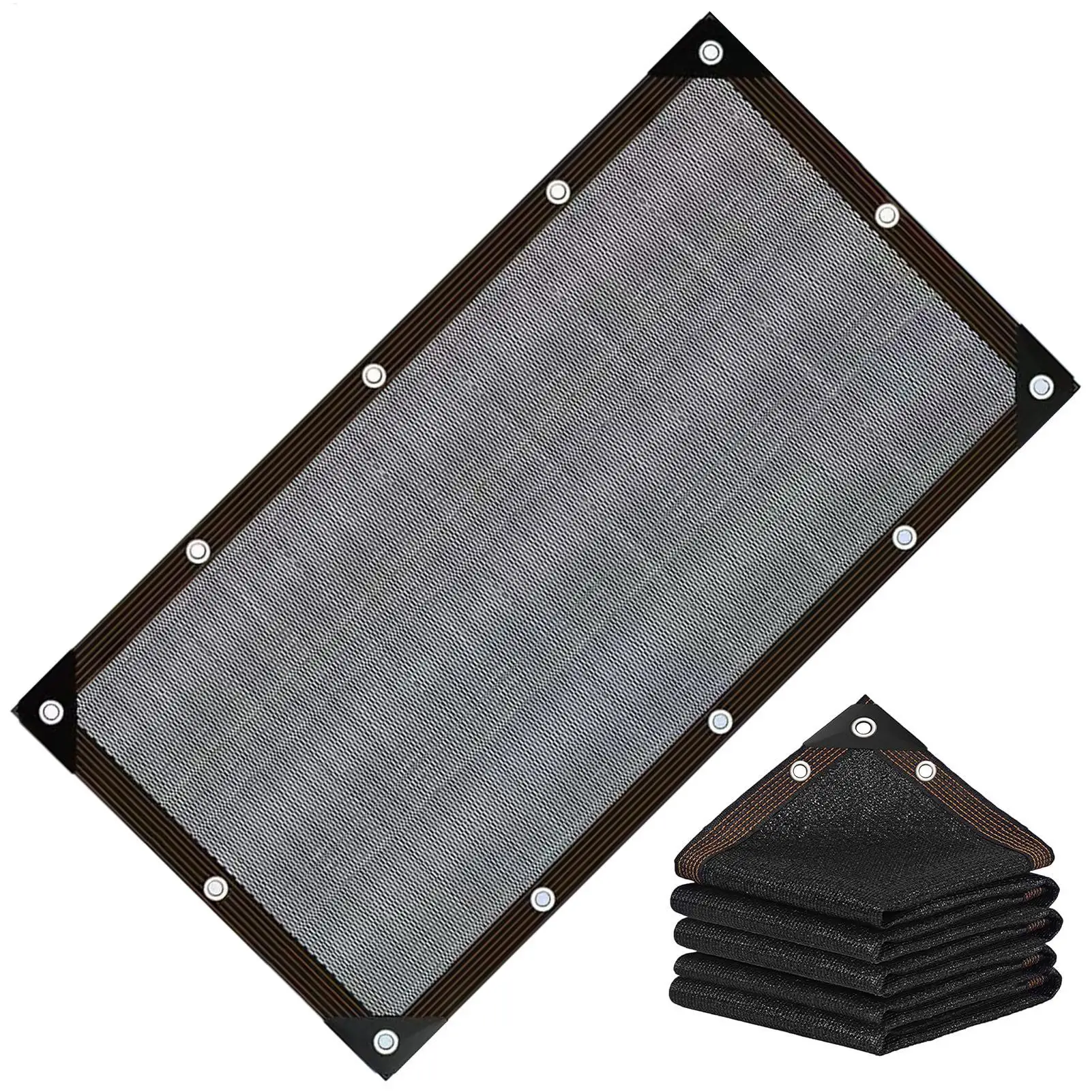 Schattennetz 3x6FT Atmungsaktives Netzgewebe mit verstärkten Ösen Gewächshaus-Schattennetz für Hühnerstall, Terrasse, Pergola, Patio