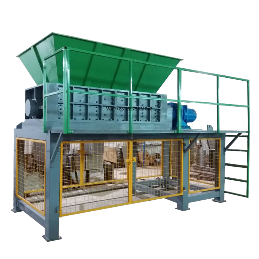 Cattle Cow Horse Pig Whole Carcasses Industrial Shredder with Engine and Motor
