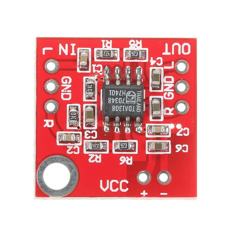 3V-6V TDA1308 Tablero Del Amplificador de Auriculares Estéreo Auriculares Amp Preamplificador Junta de Sonido de Audio Altavoz Módulo Amplificador Chips