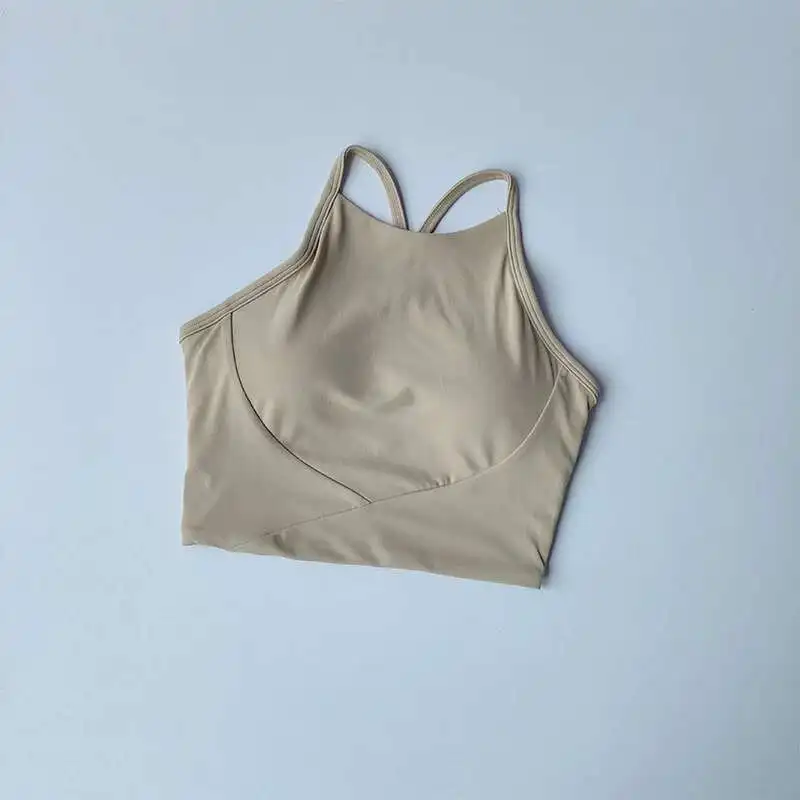 ملابس داخلية رياضية صيفية للنساء، حمالة صدر للجري واللياقة البدنية مقاومة للصدمات والترهل، حمالة صدر لليوجا من الخلف، سريعة الجفاف #2