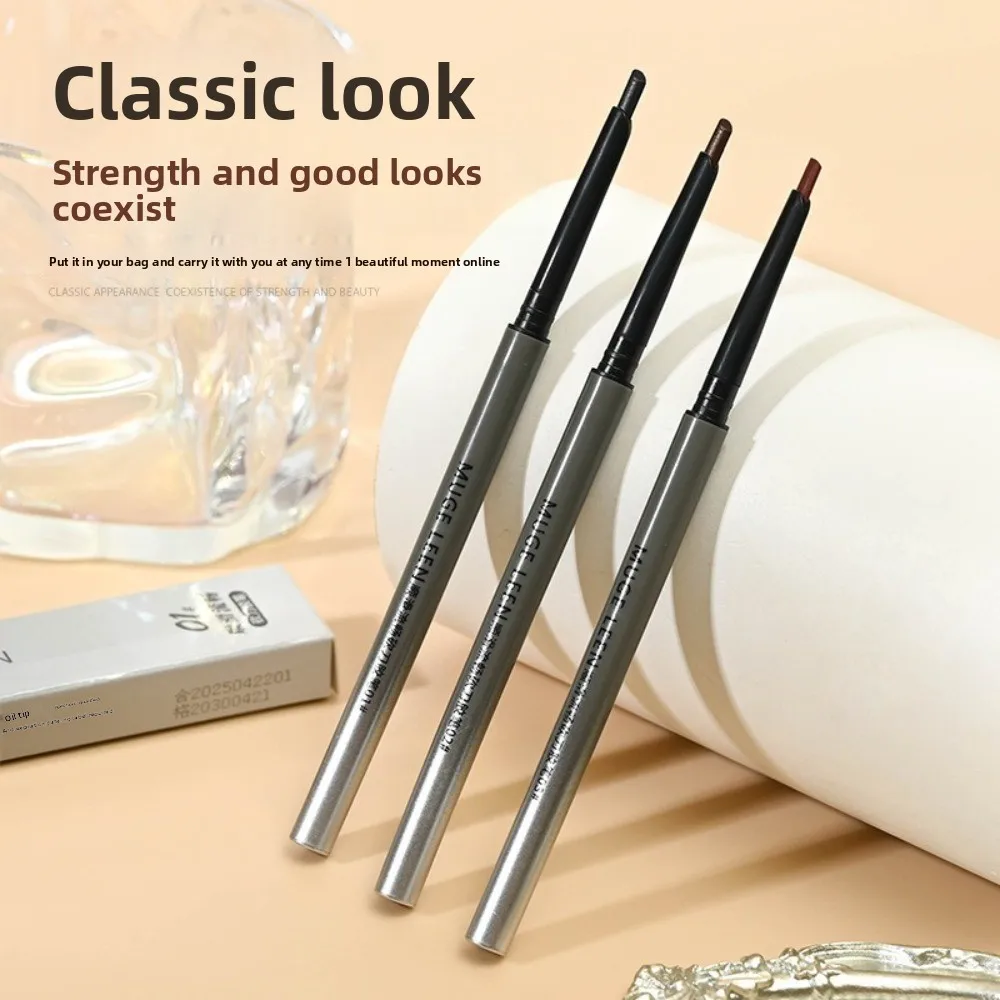 Nouveau stylo Gel Eyeliner Oblique Anti-taches lisse tête plate Eyeliner imperméable crayon de maquillage pour les yeux