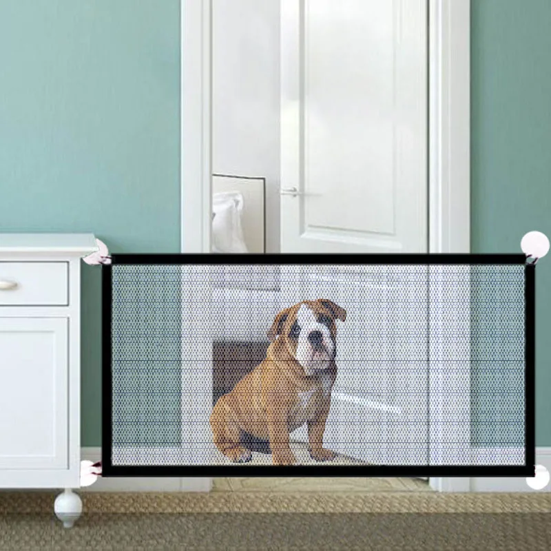 

Foldable Pet Dog Isolation Fence, Indoor Dog Gate, Puppy Safety Fence, House Doorway Stairs Net