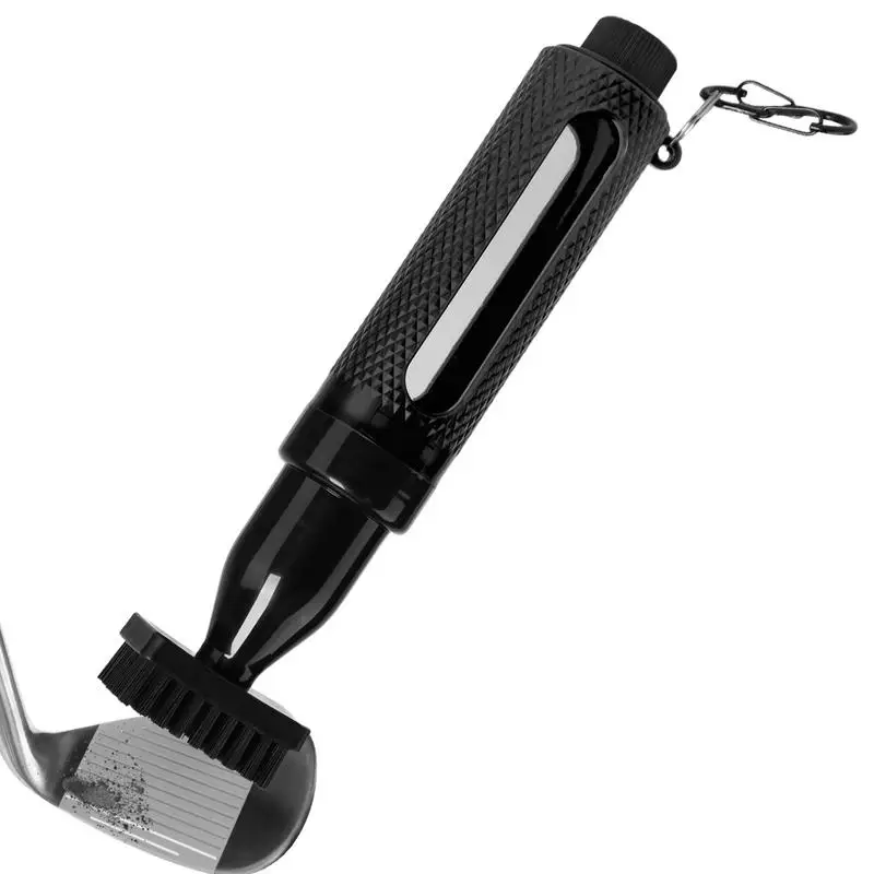 

Golf Club Brush Cleaner Golf Groove Cleaner Soft Bristles Leak-Proof Design Portable Sports Accessories With Retainer Clip For