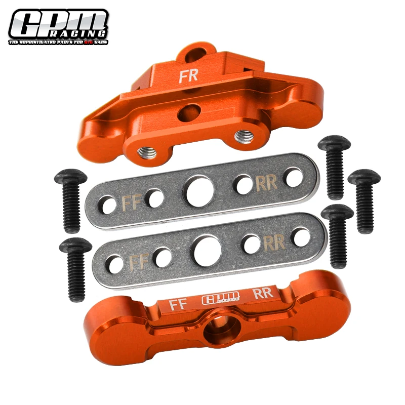 

GPM 7075Alu Крепление на переднюю стяжку и фиксаторы подвесного штифта TRAXXAS Maxx Slash Maxx-102076-4