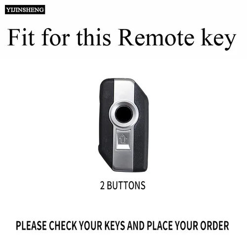 Imagen 2 del producto Funda para llave, carcasa Fob, soporte de piel para motocicleta BMW F750GS F850GS K1600GT R1200GS LC ADV R1250GS ADV, accesorios para llavero