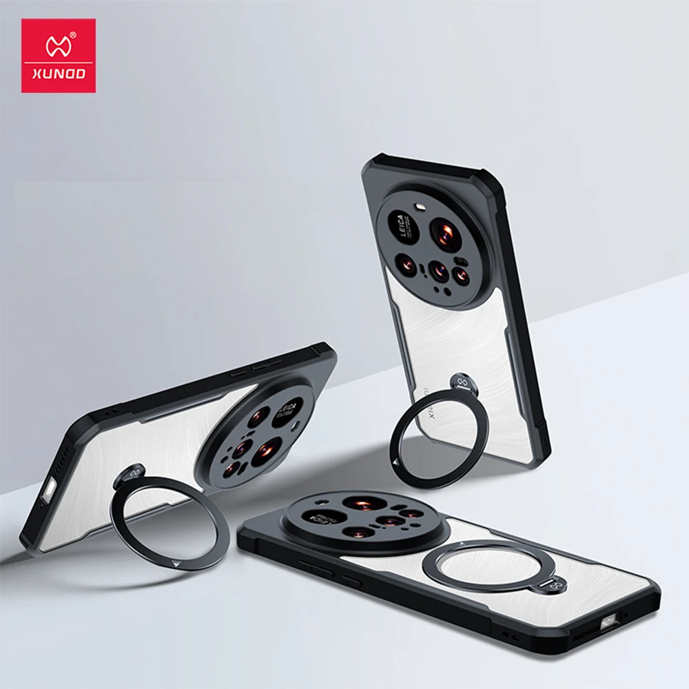 Etui Xundd do Xiaomi 15 Ultra, poduszka powietrzna, odporna na wstrząsy tylna przezroczysta obudowa telefonu z ochroną aparatu, obudowa hybrydowa akryl + TPU — zdjęcie produktu 6