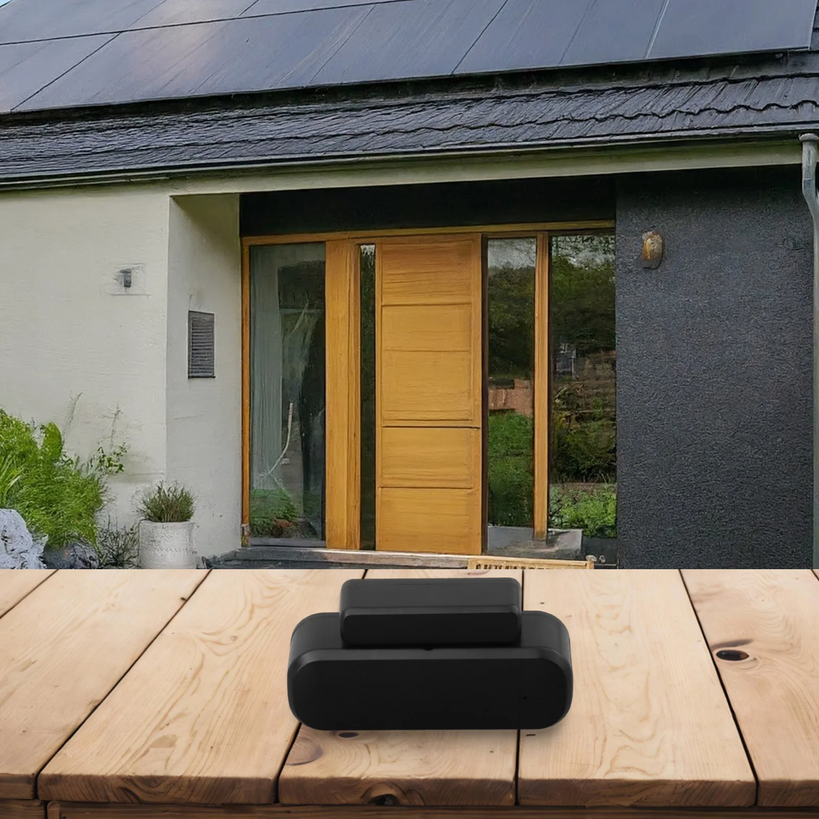 For TuyaWiFi/ZigBeeDoor Window Sensor Smart Home Wireless Door Open Close Detectors APP Remote Alarm Work With AlexaGoogle Home