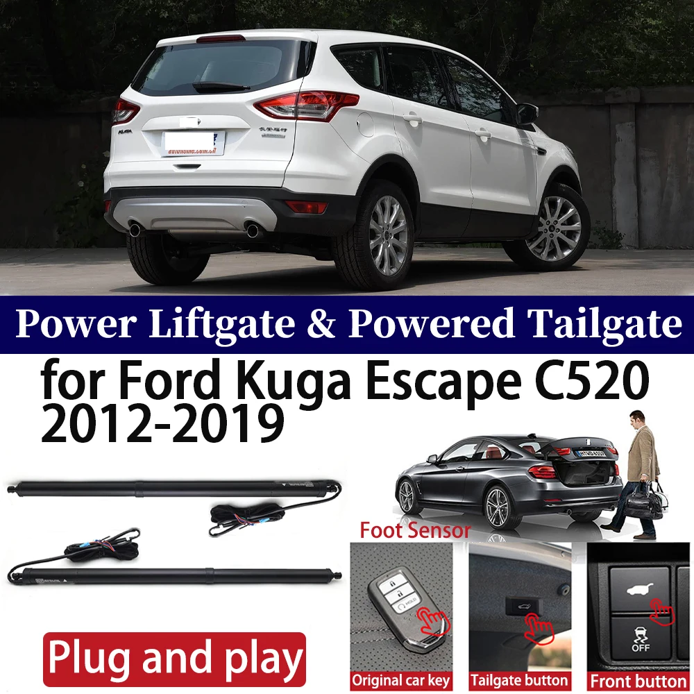 

for Ford Kuga Escape C520 2012-2019 Car Auto Power Electric Tailgate Liftgate Lift Trunk Closer System Boot Lift Motor Kit
