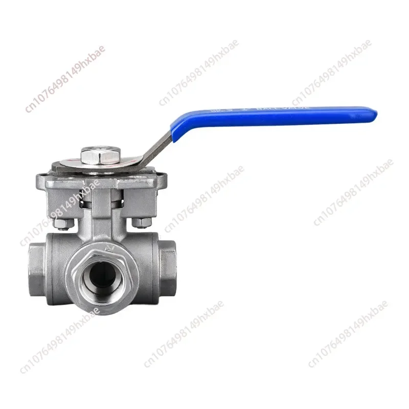 

Четырехходовой ручной двойной L-распределитель потока, внутренняя резьба из нержавеющей стали 304, четырехходовой шаровой клапан высокого давления на платформе